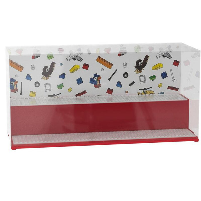 Room Copenhagen 40700001 Lego Play & Display Case Iconic, Rojo 40700001