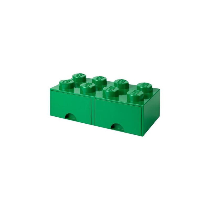 Room Copenhagen Lego Brick Drawer 8 Verde, Caja De Almacenamiento Verde 40061734