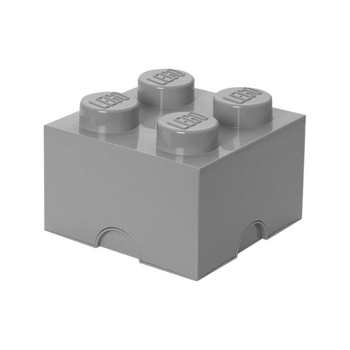 Room Copenhagen Lego Storage Brick 4, Caja De Almacenamiento (Gris)