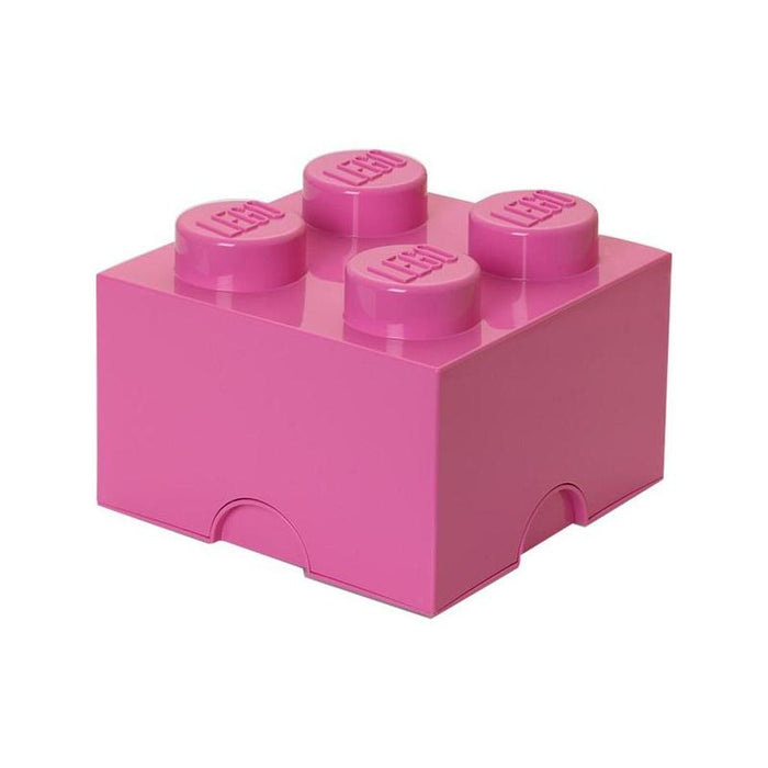 Room Copenhagen Lego Storage Brick 4 Rosa, Caja De Almacenamiento (Rosado)