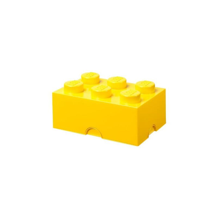 Room Copenhagen Lego Storage Brick 6, Caja De Almacenamiento Amarilla 40000802