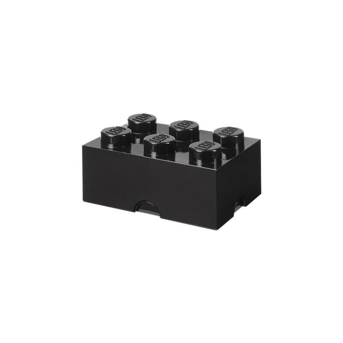Room Copenhagen Lego Storage Brick 6, Caja De Almacenamiento Negra 40000803