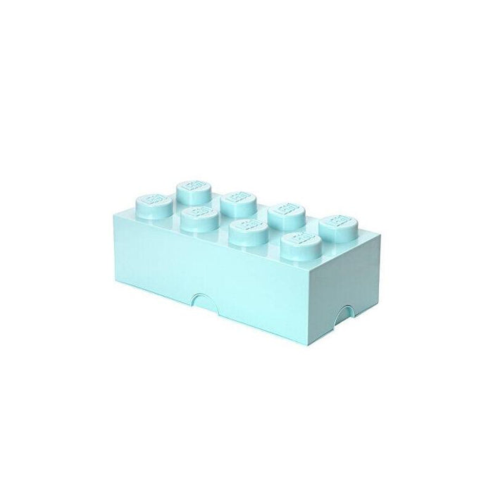 Room Copenhagen Lego Storage Brick 8 Aqua, Caja De Almacenamiento (Azul)