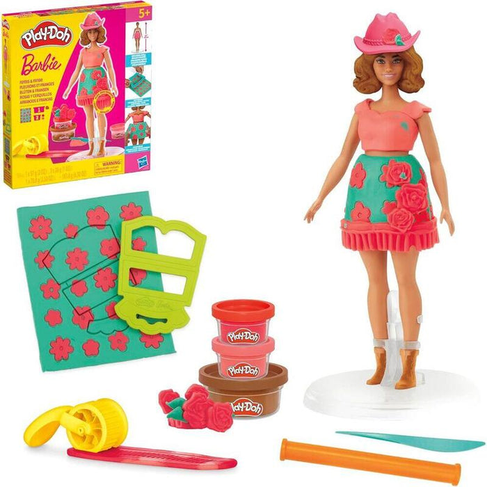 Rosas Y Cerquillos Barbie Play-Doh