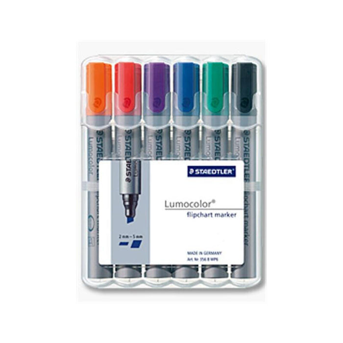 Rotulador Para Rotafolios Staedtler Lumocolor Caja 6uds