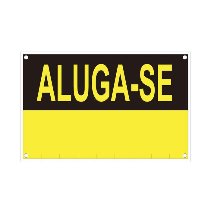 Rotulo "Aluga-Se" (Pvc 0.4mm) 45x70cm Normaluz