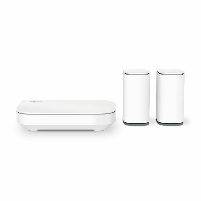Router + 2 Nodos Wifi 6 Ln1100 Ln1200 Ax3000 Velop Micro 6 Mesh 4x1gb Lan 1x2.5gb Wan Mu-Mimo 2x2 Nodos Alimentados Por Usb-C