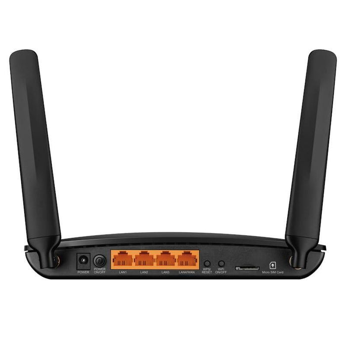 Router  Tp-Link Tl-Mr6400  Inalámbrico Ethernet Rápido Banda Única (2,4 Ghz) 4g Negro