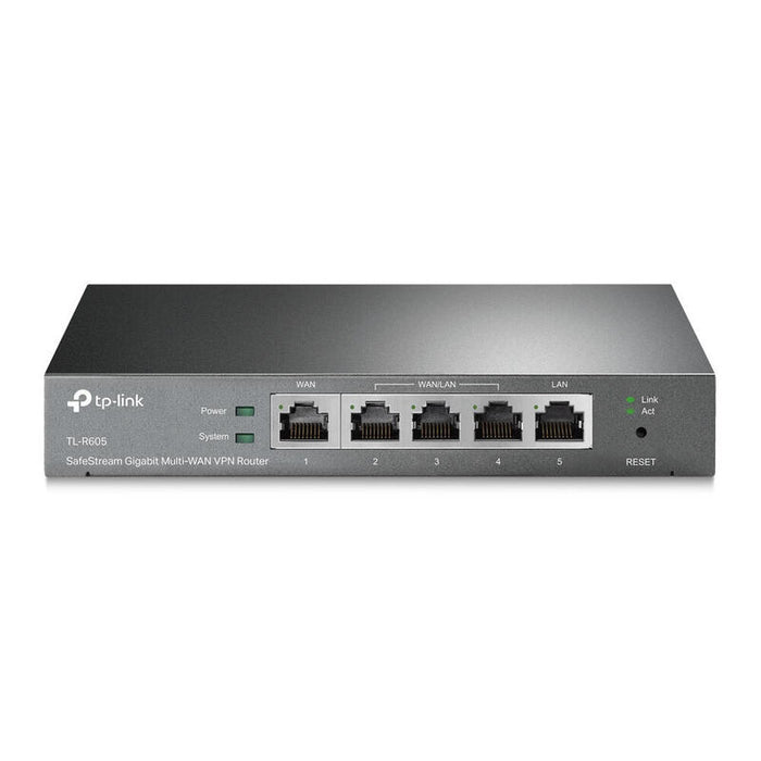 Router Vpn Safestream Gigabit Tp-Link Tl-R605 5 Puertos Multi-Wan