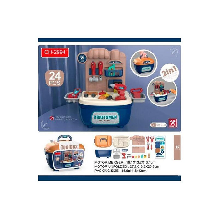 Roymart Mini Set Herramientas 24 Piezas +3 Años