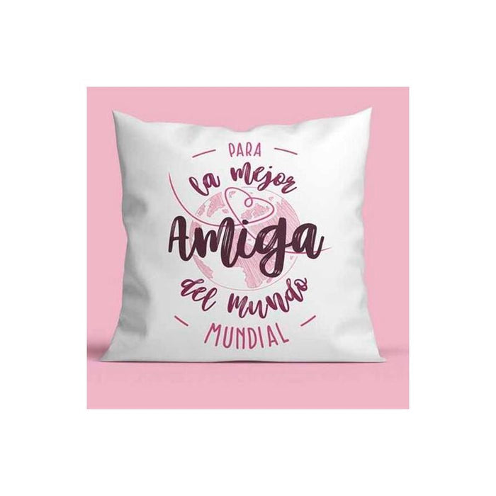 Roymart New Cojín 40x40cm "Para La Mejor Amiga Del Mundo"