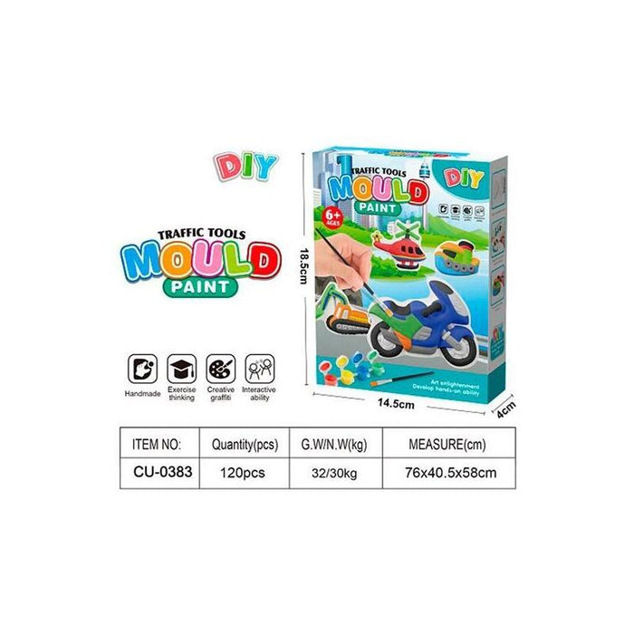 Roymart Set De Pintura Molde Trafic Tools