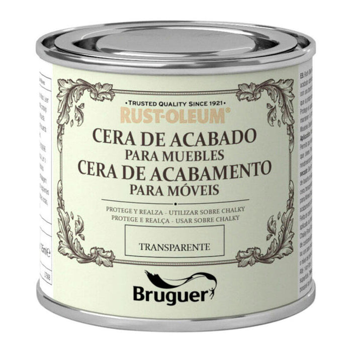 Rust-Oleum Chalky Finish Cera Para Muebles Transparente 0,125l 5397501 Bruguer