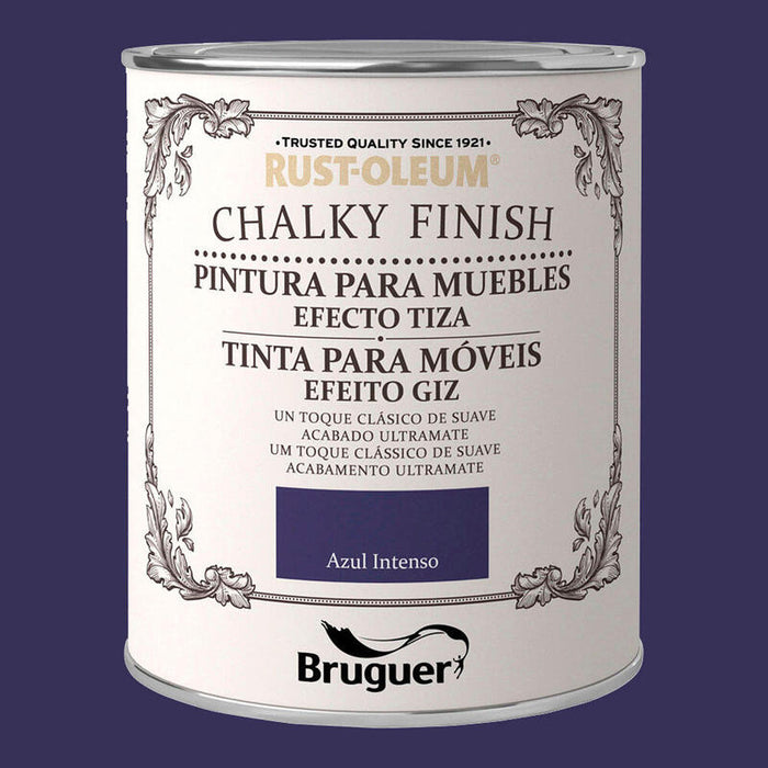 Rust-Oleum Chalky Finish Muebles Azul Profundo 0,750l 5397530 Bruguer