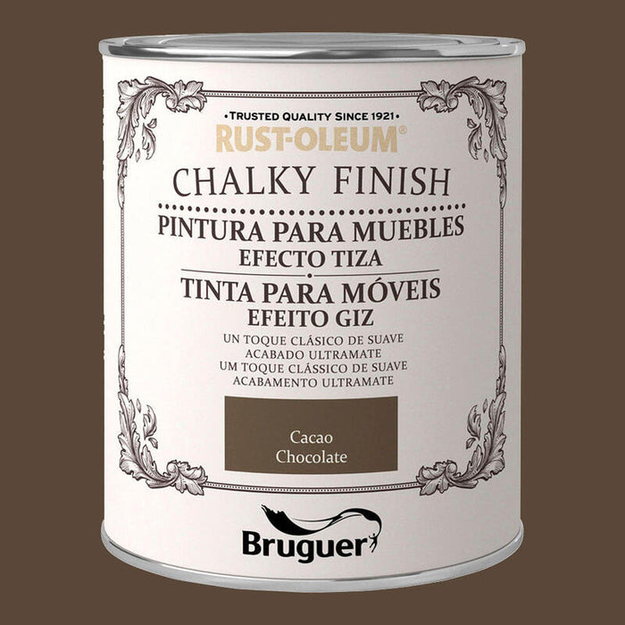Rust-Oleum Chalky Finish Muebles Cacao 0,750l 5397519 Bruguer