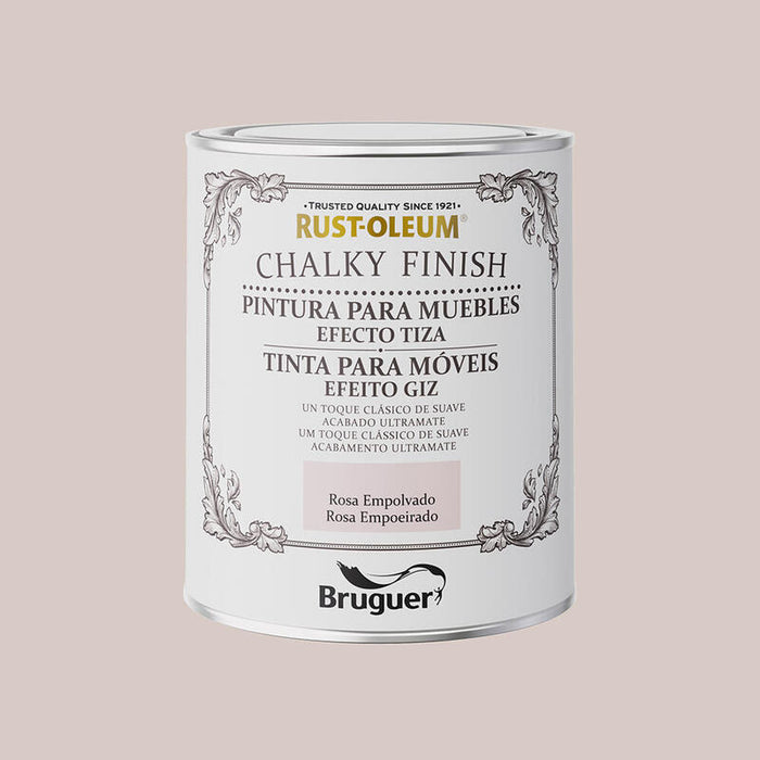 Rust-Oleum Chalky Finish Muebles Rosa Empolvado 0,750l 5733891 Bruguer
