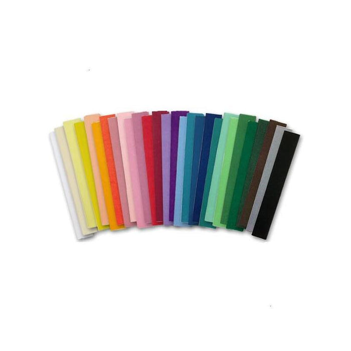 Sadipal Rollo De Papel Crepé 0,50x2,50m Amarillo -10u-