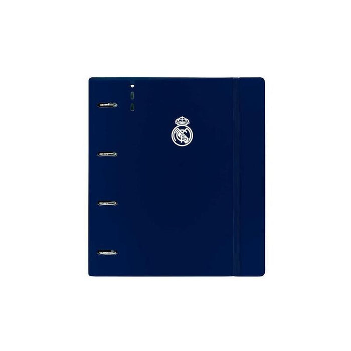 Safta Carpeblock Anillas 4x35mm C/Recambio A4 C/Separadores Tapas Pp Foam Real Madrid 1ª Equip. 24/25