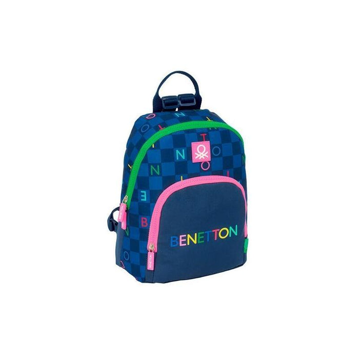 Safta Mini Mochila Benetton "Damero"