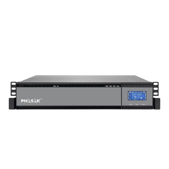 Sai Online Phasak Rack 19' 2000 Va Online Lcd 2000va-1800w 4 Salidas Formato Rack
