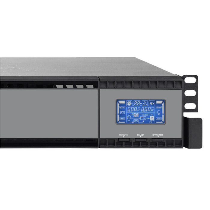 Sai Online Phasak Rack 19' 2000 Va Online Lcd 2000va-1800w 4 Salidas Formato Rack