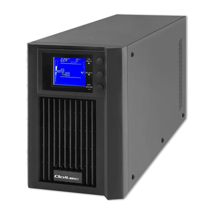 Sai Qoltec 53981 Ups On Line Pure Sine Wave 2kva 1.6kw Lcd Usb
