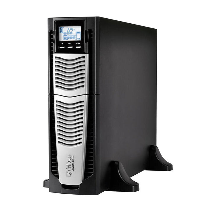 Sai Riello Ups Sentinel Dual High Power 6000va - 6000w 8 X Iec 320  Rs-232 Usb Montaje Rack 3u / Externo