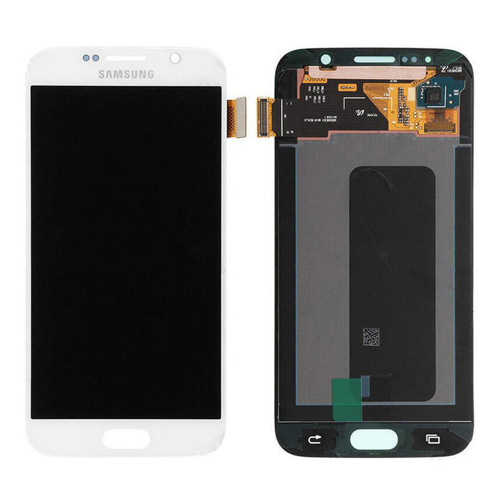 Samsung Lcd Original Screen Galaxy S6 Sm-G920f, White