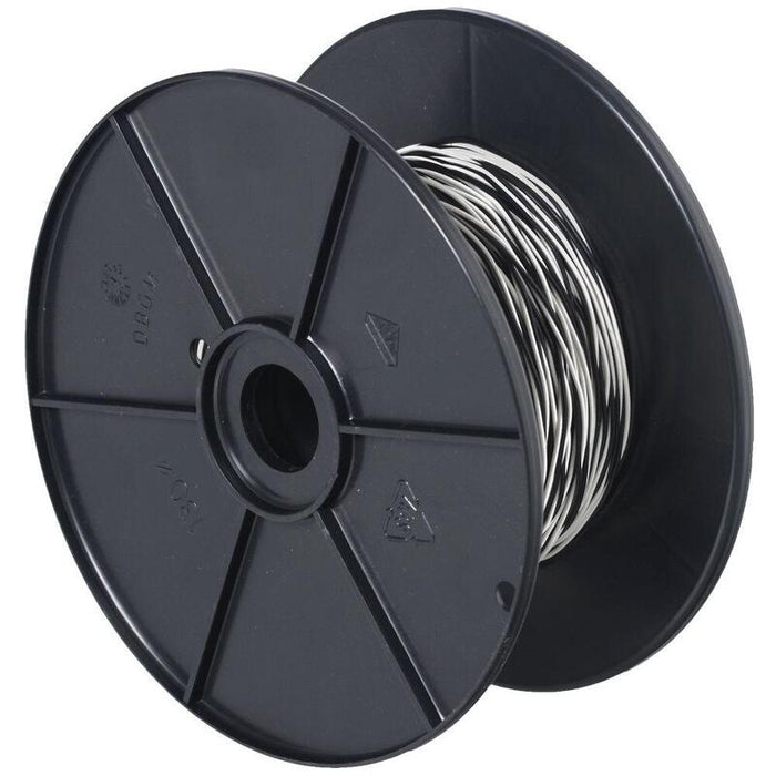 Schaltdraht Yv 2x0,5/0,9 Blanco/Schwarz, 100 M