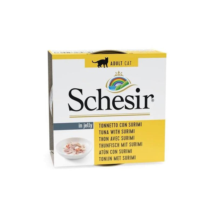 Schesir In Jelly Tuna With Surimi - Comida Húmeda Para Gatos - 85 G