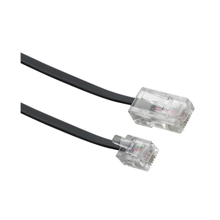 Schwaiger Modem-Kabel Rj11 6p2c -> Rj45 8p2c 6m Schwarz