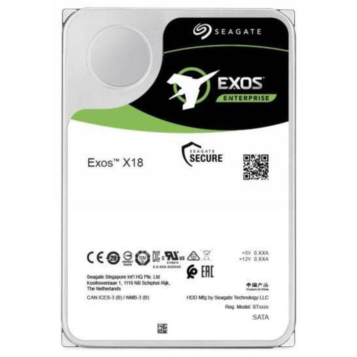 Seagate Exos X18 St16000nm004j 16000gb 88,9mm 24/7 512e Sas - Reacondicionado