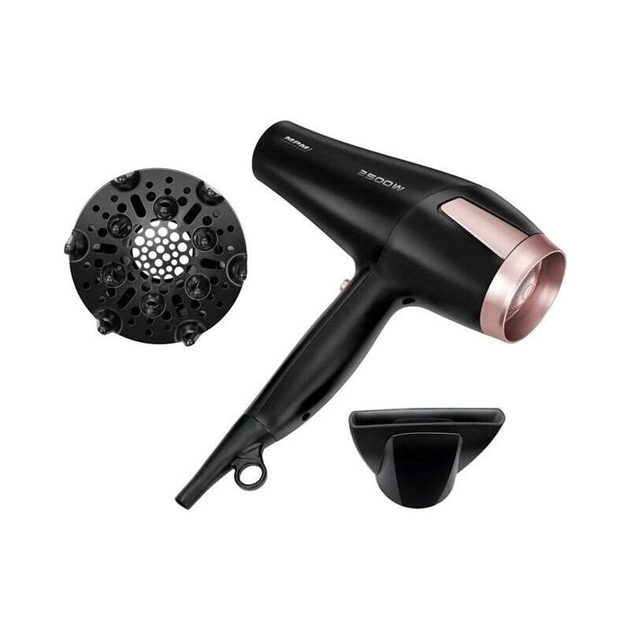 Secador De Pelo Mpm Msw-24  2500 W Negro, Rosa