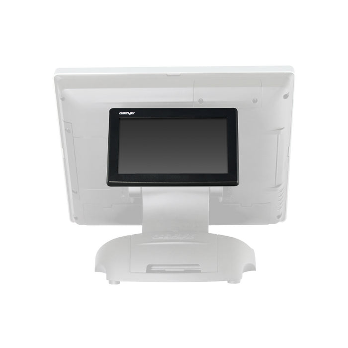 Segunda Pantalla Lcd 7" Para Terminales Xt Y Ps (Usb), Color Negro.