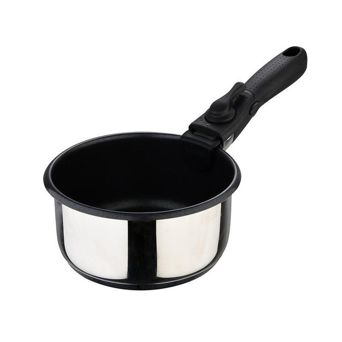 Set 3 Cazos Acero Inoxidable Click & Cook Bergner