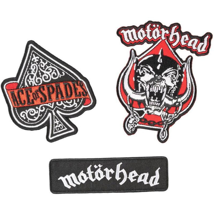 Set 3 Parches Motorhead