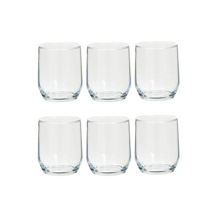 Set 6 Vasos De Agua De Cristal Coleccion Paol 31,5cl