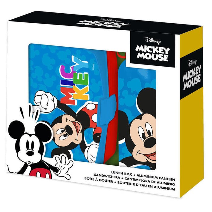 Set Cantimplora + Sandwichera Mickey Disney