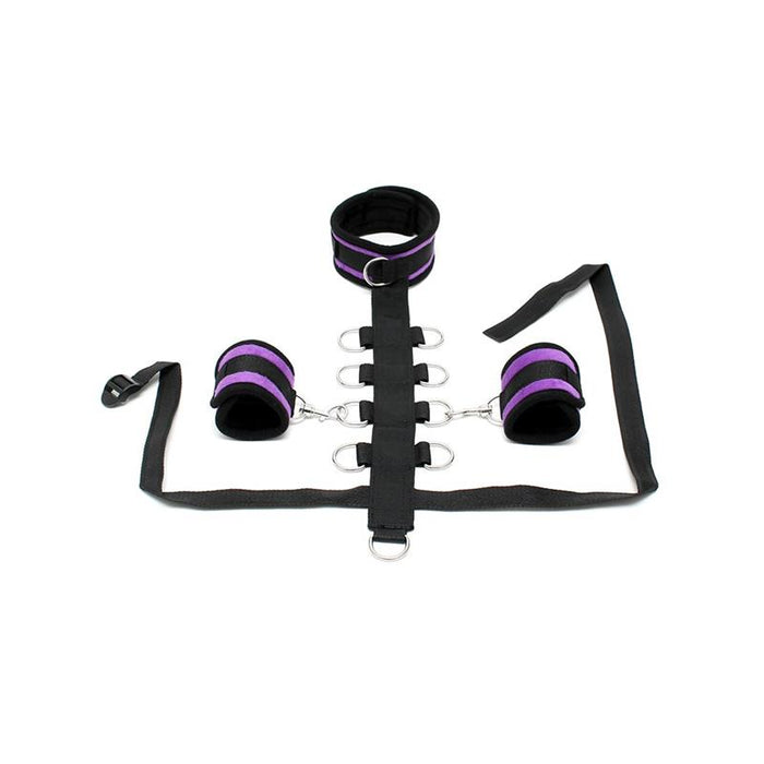 Set Collar Y Esposas Purpura