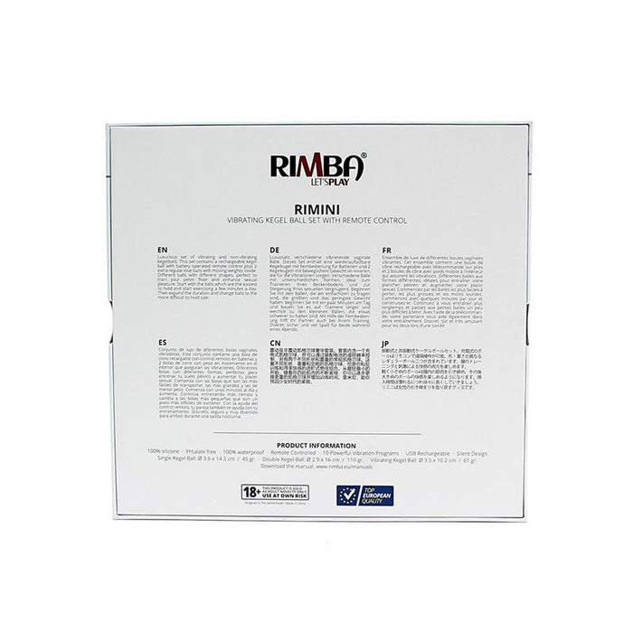 Set De Bolas Kegel Rimini Purpura