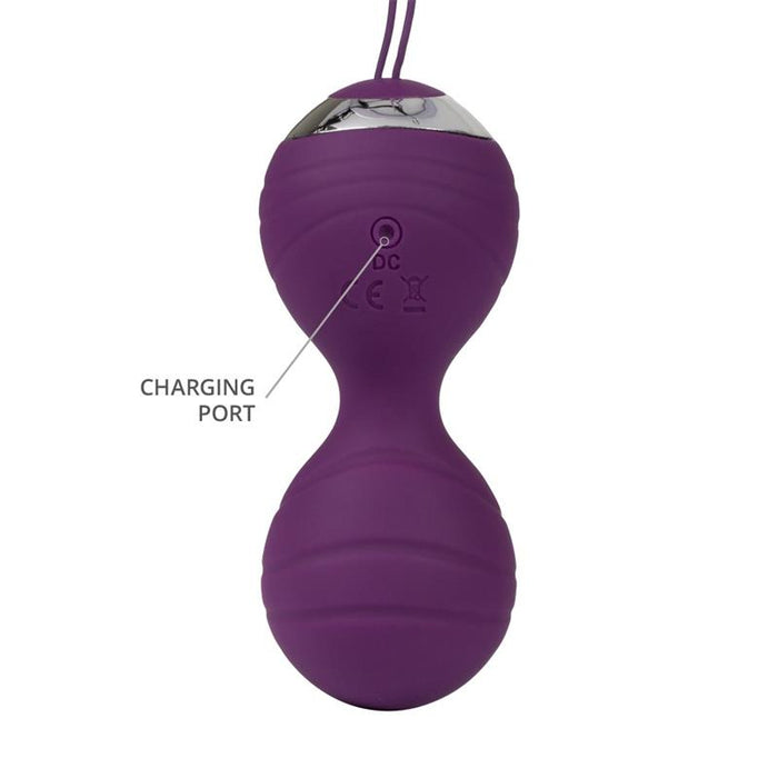 Set De Bolas Kegel Rimini Purpura