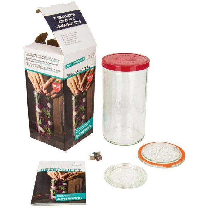 Set De Inicio De Fermentación Weck 1590ml