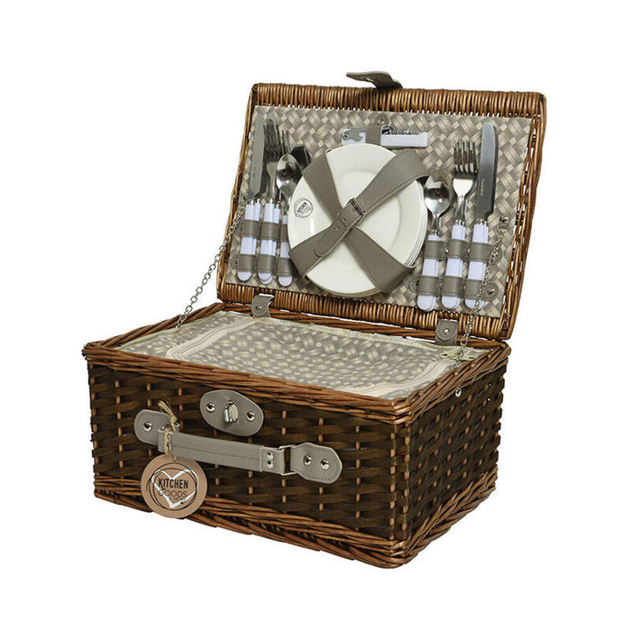 Set De Picnic En Cesta De Mimbre 803269
