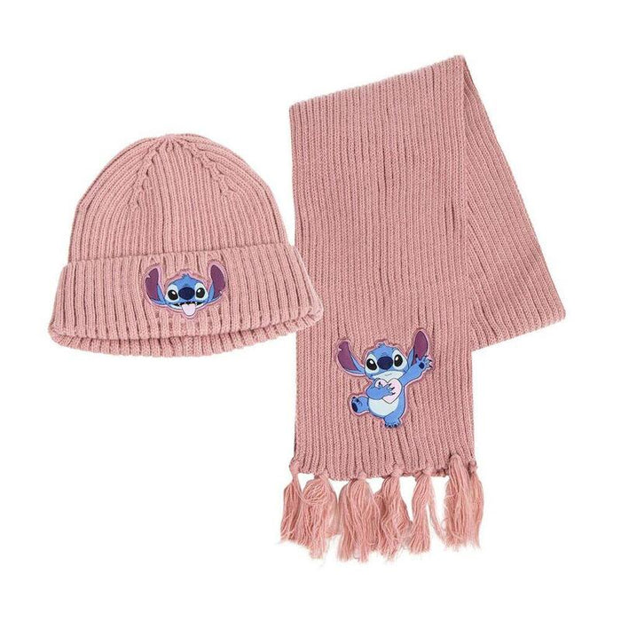 Set Gorro Y Bufanda Stitch Disney