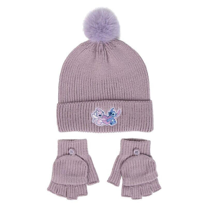 Set Gorro Y Guantes Stitch Disney