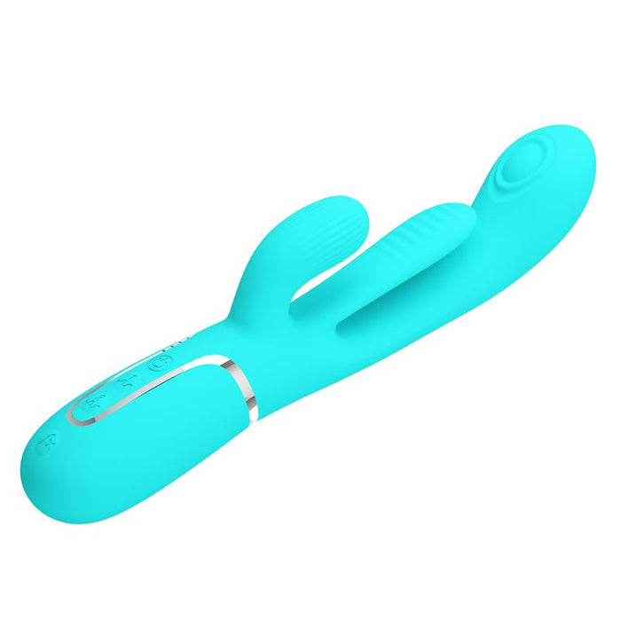 Pretty Love - Shania Triple Vibrador Rabbit Multifunción 3 En 1