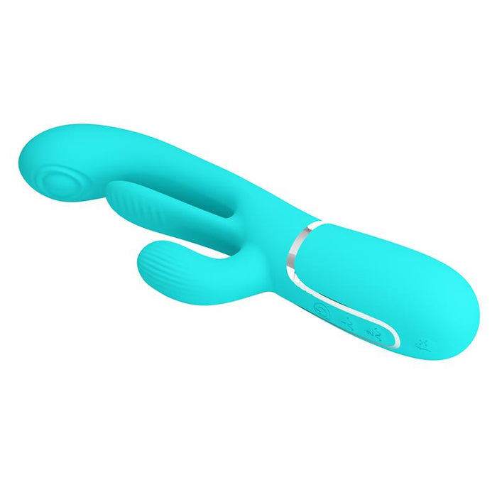 Pretty Love - Shania Triple Vibrador Rabbit Multifunción 3 En 1
