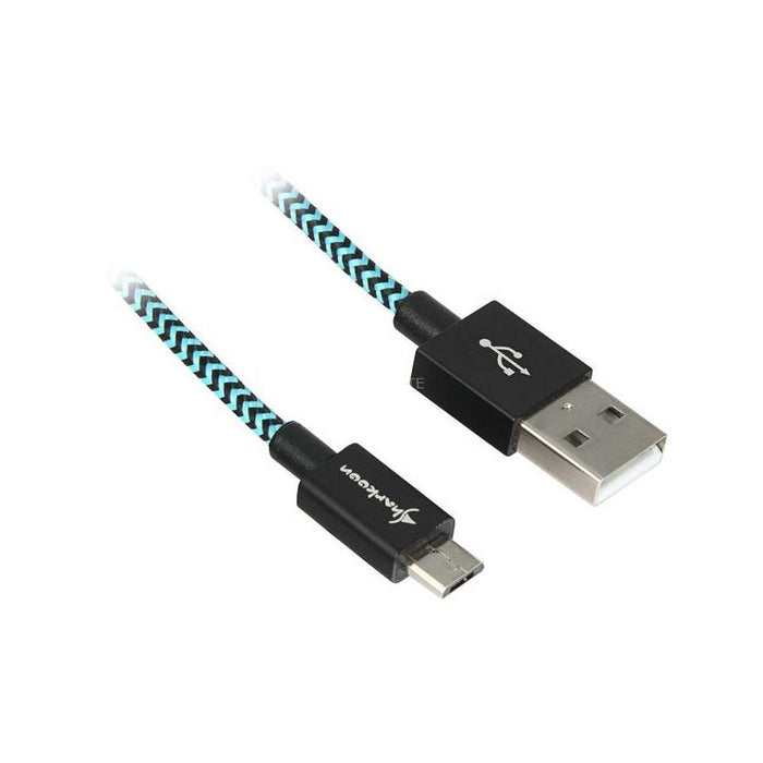 Sharkoon Usb 2.0 Cable, Usb-A Stecker > Micro-Usb Stecker 4044951027101