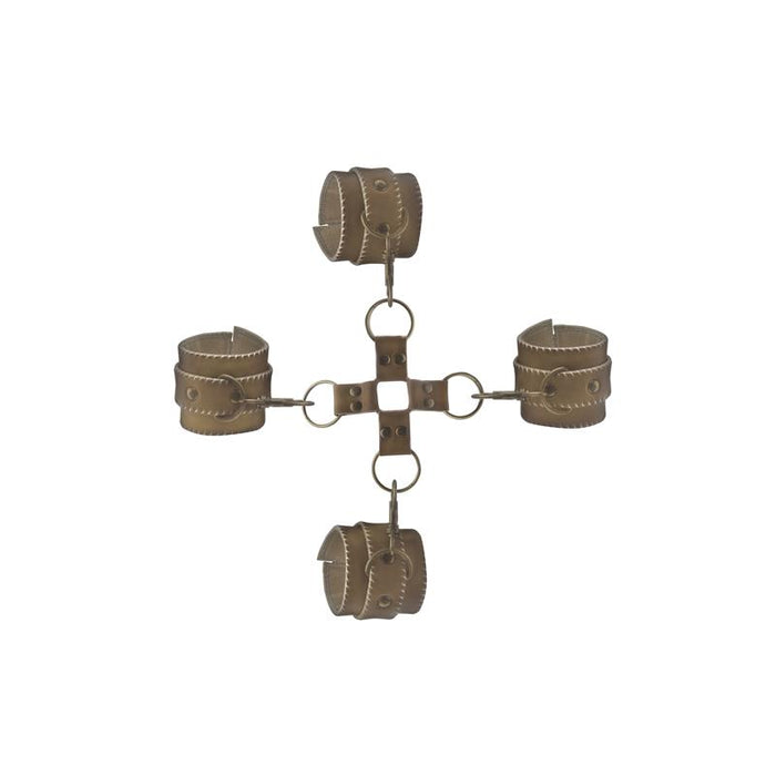 Shots Ouch! Brown Juego De Ligaduras Marrón