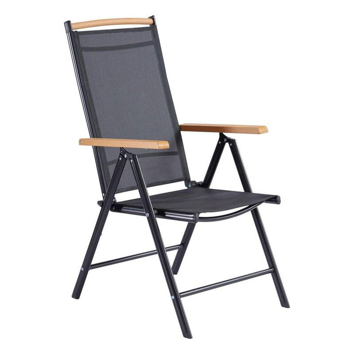 Silla De Jardín 2pc. Izzy Negro